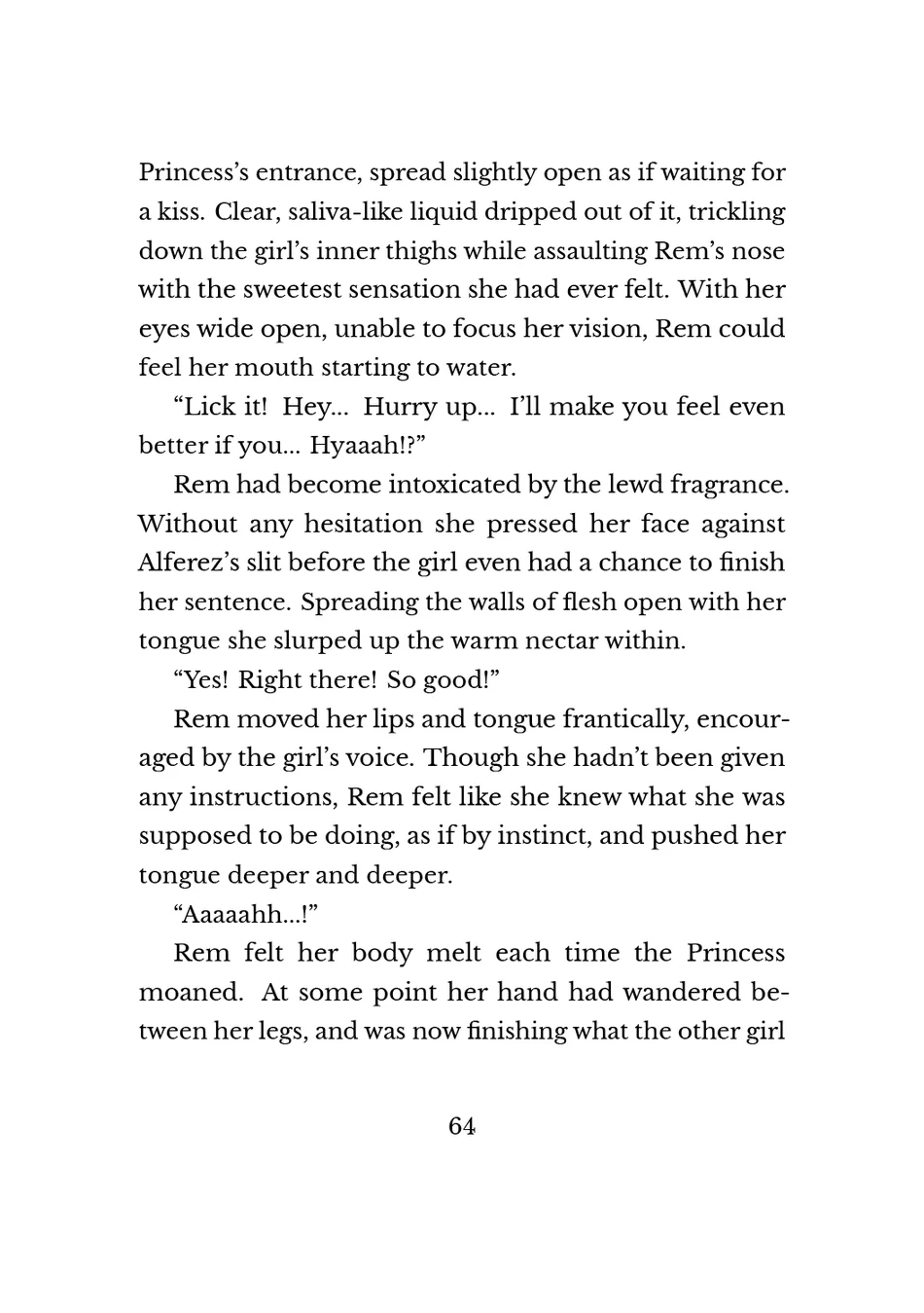 Yuri Elf to Norowareta Hime page 62
