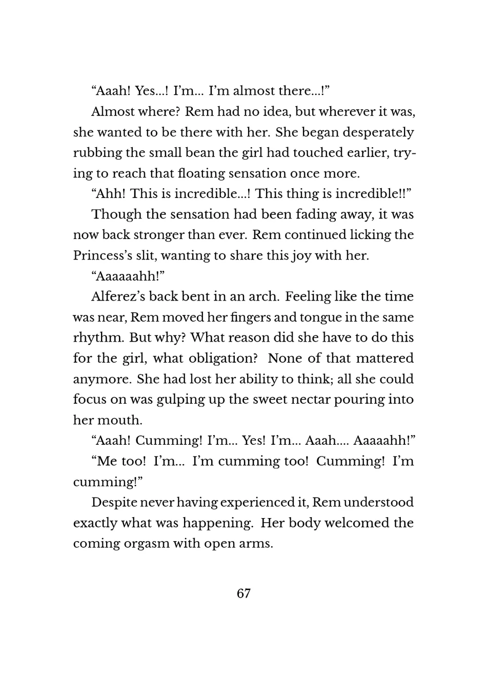 Yuri Elf to Norowareta Hime page 65
