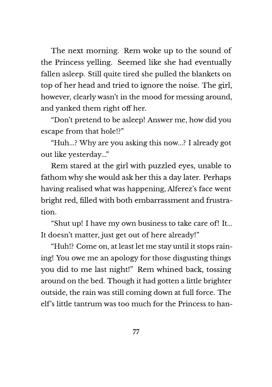 Yuri Elf to Norowareta Hime page 75