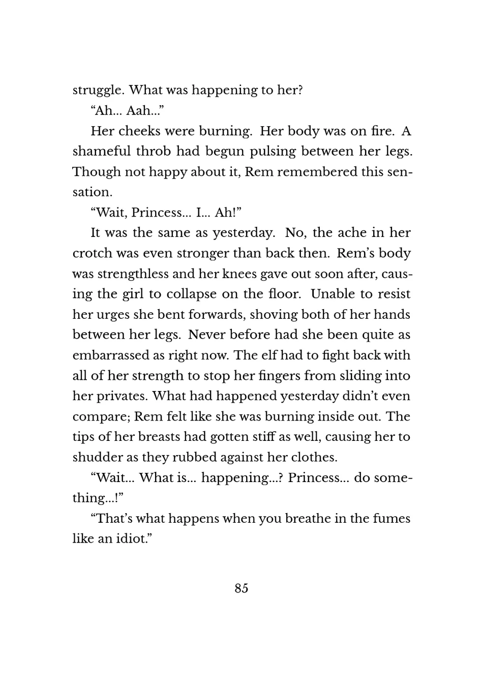 Yuri Elf to Norowareta Hime page 83