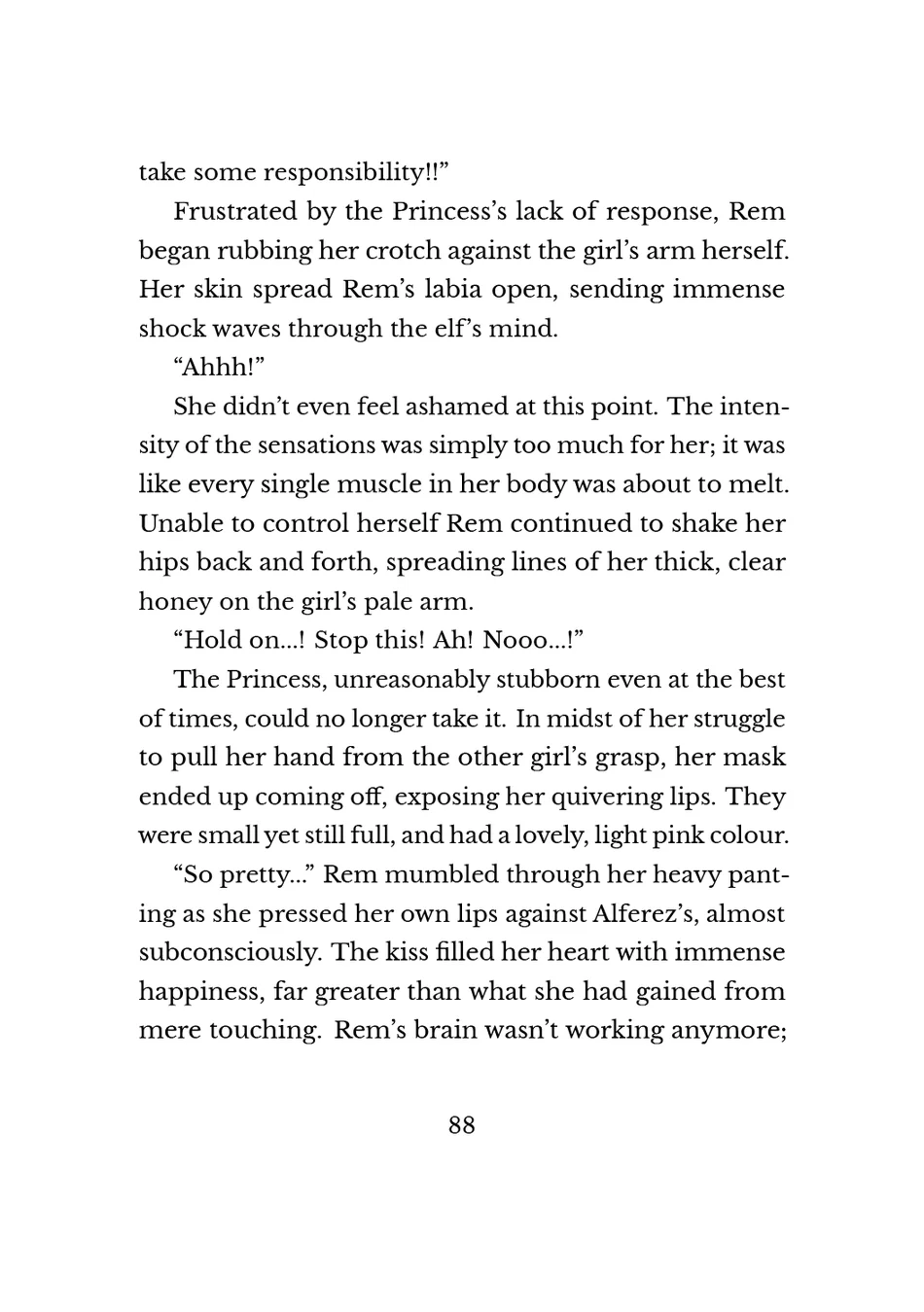 Yuri Elf to Norowareta Hime page 86