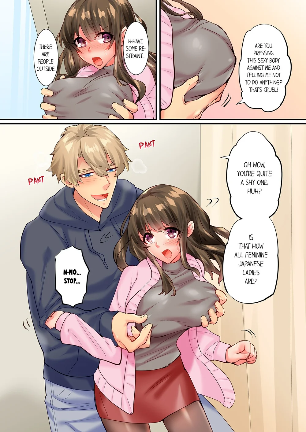 Zetsurin Gaikokujin no Yaba Sugiru Netori Kata 〜 Iya to wa Iwasenai , Kikakugai no Wakarase SEX – Chapter 3 page 6