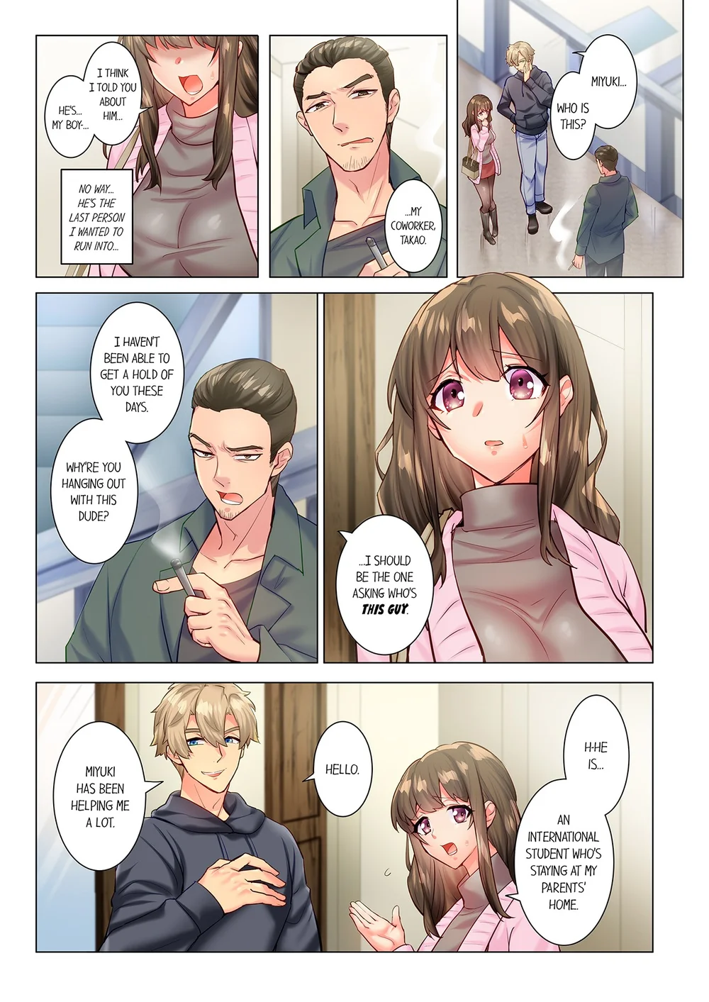 Zetsurin Gaikokujin no Yaba Sugiru Netori Kata 〜 Iya to wa Iwasenai , Kikakugai no Wakarase SEX – Chapter 4 page 2